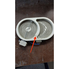 Whirlpool 481231018896 Конфорка 1000/1800W D=140mm для поверхности