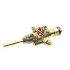 Кран газовый 30/100 плиты Indesit (482000027142) (C00064091)