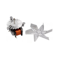 Indesit C00081589 Двигатель вентилятора конвекции 25W + крыльчатка для духовки