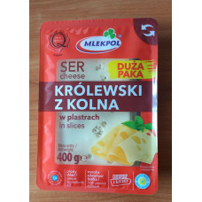 Сир Krolewski ПОРіЗАНИЙ 400gr