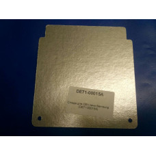 Слюда для СВЧ печи Samsung DE71-00015A 11.5x12см