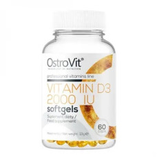 Ost-028 D3 2000 IU Softgel (60капсул) Ost-028 D3 2000 IU Softgel (60капсул)