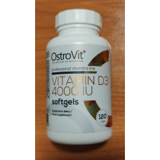 OST-027 (OstroVit Vitamin D3 4000 МЕ капсули 120 tabs) OST-027 (OstroVit Vitamin D3 4000 МЕ капсули 120 tabs)